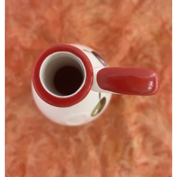 KITCHEN PREP 101 by TABLETOPS UNLIMITED GLAZED CERAMIC OLIVE OIL Bottle Plates‎ - Picture 3 of 8